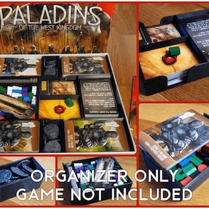 Paladins of the West Kingdom Board Game Insert / Organizer