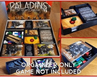 Paladins of the West Kingdom Board Game Insert / Organizer