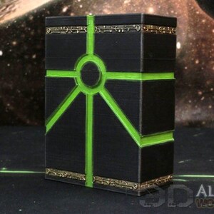 Slumbering Machines Card Box - Tabletop Terrain Grimdark Slumbering Machines Miniature Wargame Sci-Fi