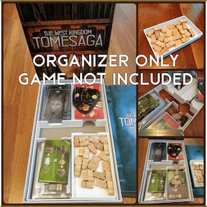 The West Kingdom Tomesaga Board Game Insert / Organizer
