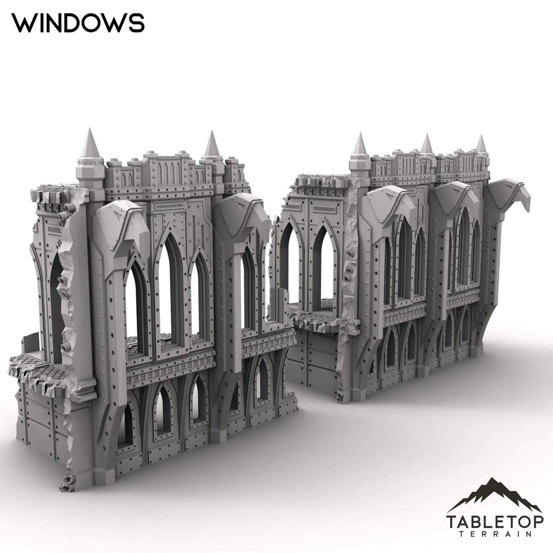 Windows - Abyssal Redeemer Crashed Flagship - Tabletop Terrain Grimdark ...