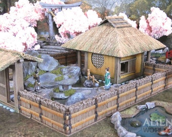 Samurai Teehaus - Test of Honour Japan Miniatures Terrain