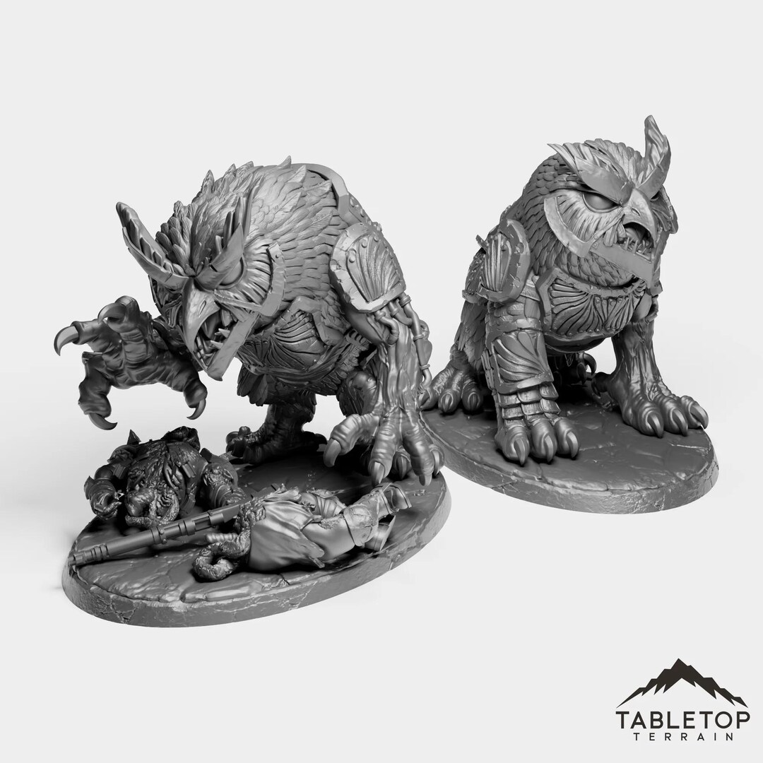 Owlbears - Alchemical Satrapy - Trench Wars Grimdark Minis for Tabletop ...