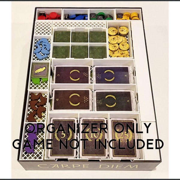 Carpe Diem Board Game Insert / Organizer