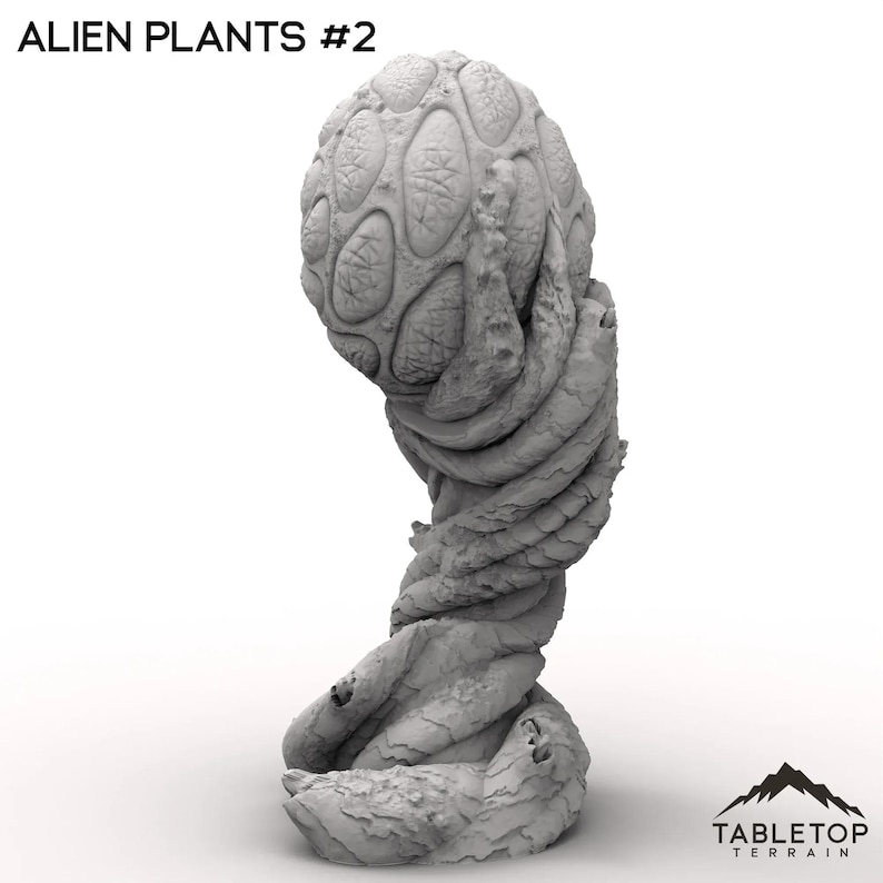 Alien Plants - Tabletop Terrain Grimdark Gothic Miniature Wargame Sci ...
