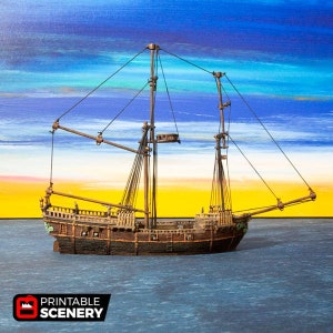 Brig - Pirate Ship - Blood and Plunder Black Seas Cutlass