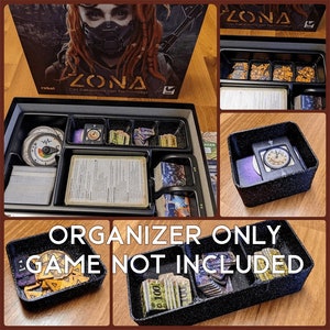 Zona Board Game Insert / Organizer