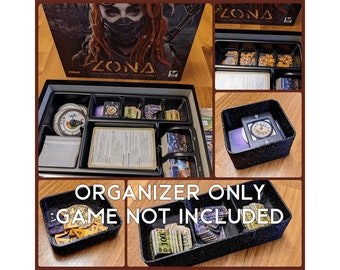 Zona Board Game Insert / Organizer - Etsy