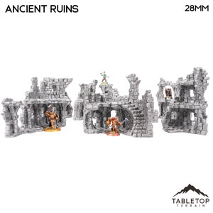 Hagglethorn Ancient Ruins - Scatter Terrain - DND AoS Pathfinder Conquest Printable Scenery Tabletop Terrain Miniature Wargame