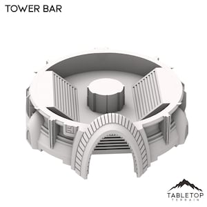 Tabletop Terrain Building Tower Bar