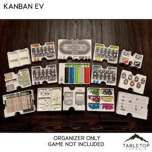 Kanban EV Board Game Insert / Organizer