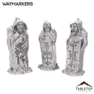 Hagglethorn Waymarkers - Objective Markers - Hagglethorn Hollow - DND AoS Pathfinder Conquest Printable Scenery Tabletop Terrain