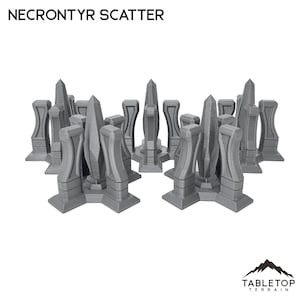 Slumbering Machines Scatter Set - Tabletop Terrain Grimdark Slumbering Machines Miniature Wargame Sci-Fi