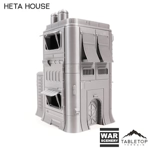 Heta House - Star Wars Legion Terrain Outer Rim War Scenery  Koboh Lothal Tabletop Terrain Wargame Miniature Scenery