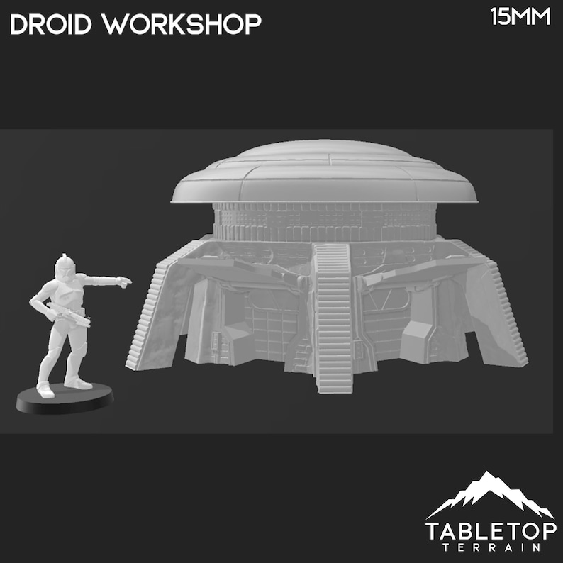 Droid Workshop - Ord Ferrum - Star Wars Legion Terrain Outer Rim Andor ...