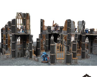 Competitive Sector Imperialis 10e Table Set - Tabletop Terrain 10th Edition Competitive Tournament Set Imperialis Grimdark