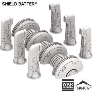 Greater Good Shield Battery - Tabletop Terrain Greater Good Grimdark Miniature Wargame Sci-Fi 28mm 32mm