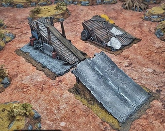 Junk Jumps - Apocalyptic Terrain - Gaslands Terrain Post-Apocalyptic Walking Dead Fallout Wasteland Warfare Tabletop Terrain Wargame