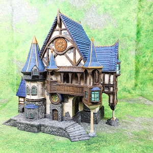 Building 5 - City of Spiritdale - Fantasy Building - DND AoS Malifaux Kings of War Frostgrave