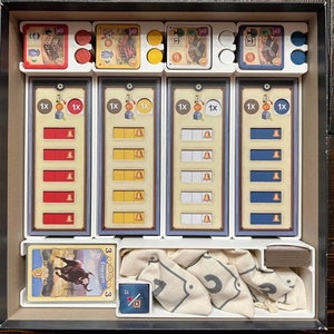 Laserox Insert Für Great Western Trail 2nd Edition + Rails To The North Erweiterung