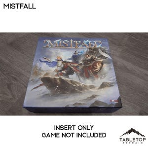 Mistfall Board Game Insert / Organizer