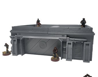 Garaż Pustynnego Śmigacza - Budynek Legionu Star Wars - Teren pustynny