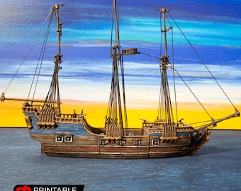 Fregatte Mk2 - Piratenschiff - Blut und Plünderung Schwarze Meere Cutlass