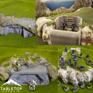 Collines modulaires de science-fiction