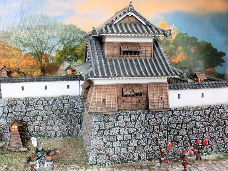 Samurai Castle - Test of Honor Japan Miniatures Terrain - Etsy