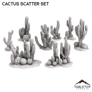 Kaktus Scatter Set - Alter Wilder Western Rush - Wildes West Gelände Wargaming RPG Exodus Western Rush 28 mm 32 mm