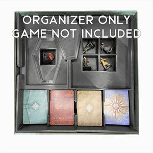 Fury Of Dracula Board Game Organizer / Insert 3rd/4th Edition