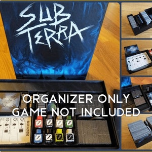 Sub Terra Board Game Insert / Organizer