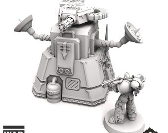 Chaos Skulls • Basing Bits • Zabavka Workshop • 3D Printed