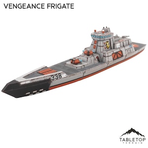 Vengeance Frigate - Hardware Studios 6mm Compatible with Small Scale Mech Wargames
