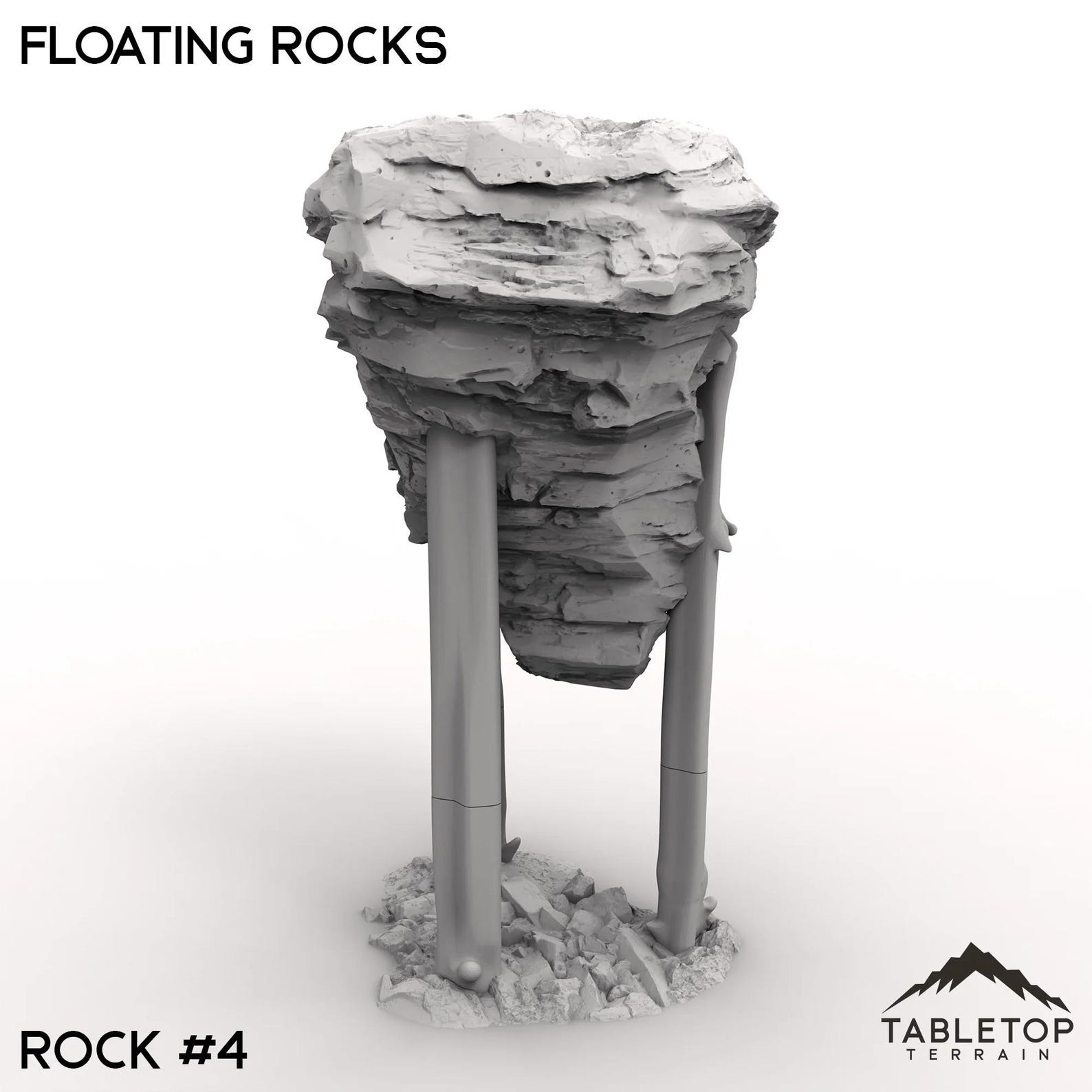 Floating Rocks - Tabletop Terrain Fantasy DND Miniature Roleplaying ...