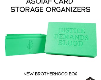 ASOIAF Card Storage Organizers