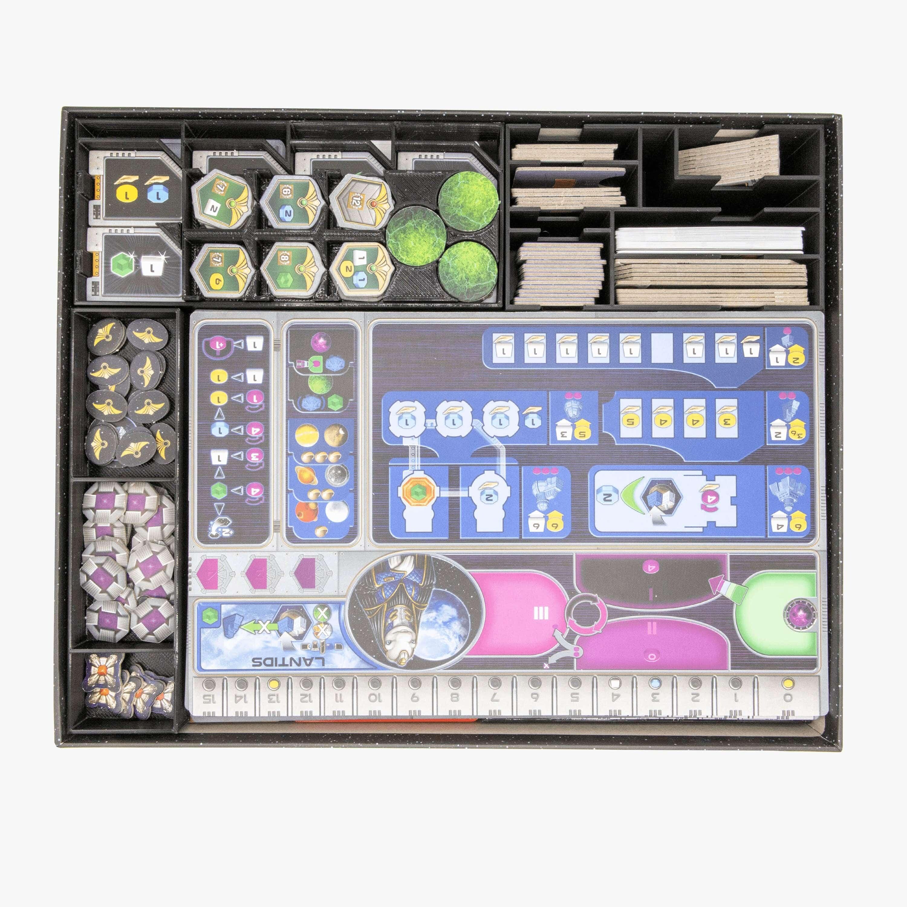 ガイアプロジェクト　拡張込み　オーガナイザー  ボードゲーム 楽天市場】ガイアプロジェクト オーバーレイ×4枚セット ボード