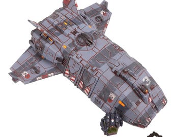 Gepard Dropship Mk2 - Hardware Studios 6mm Compatible with Small Scale Mech Wargames