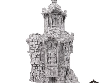 Hagglethorn Barracks - Hagglethorn Hollow - Fantasy Building - DND AoS Pathfinder Conquest Printable Scenery Tabletop Terrain
