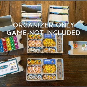 Fantastic Factories with Expansions Board Game Insert / Organizer