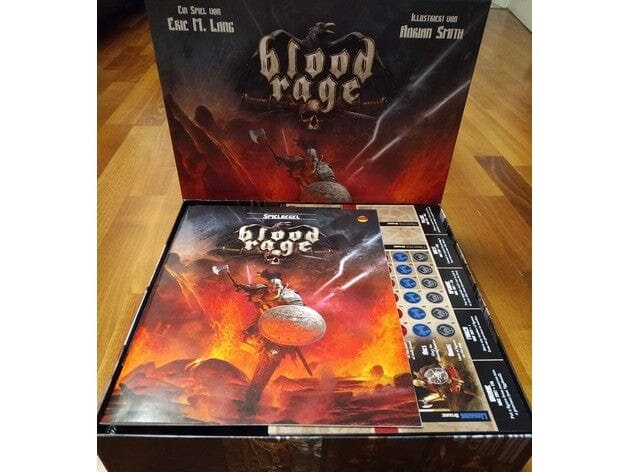 Blood Rage With All Expansions Board Game Insert / Organizer - Etsy