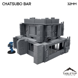 Cyberpunk Chatsubo Bar - Cyberpunk Building - Futuristic Compatible with Infinity, Cyberpunk Red: Combat Zone