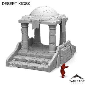 Desert Kiosk - Tabletop Terrain Outer Rim Compatible with Star Wars Legion Shatterpoint