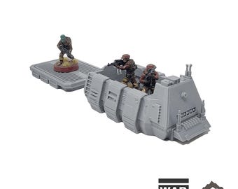 Massa&#39;Dun Insurgent Hovercraft - Star Wars Legion Shatterpoint Terrain Outer Rim War Scenery  Tabletop Terrain Wargame Terrain Desert