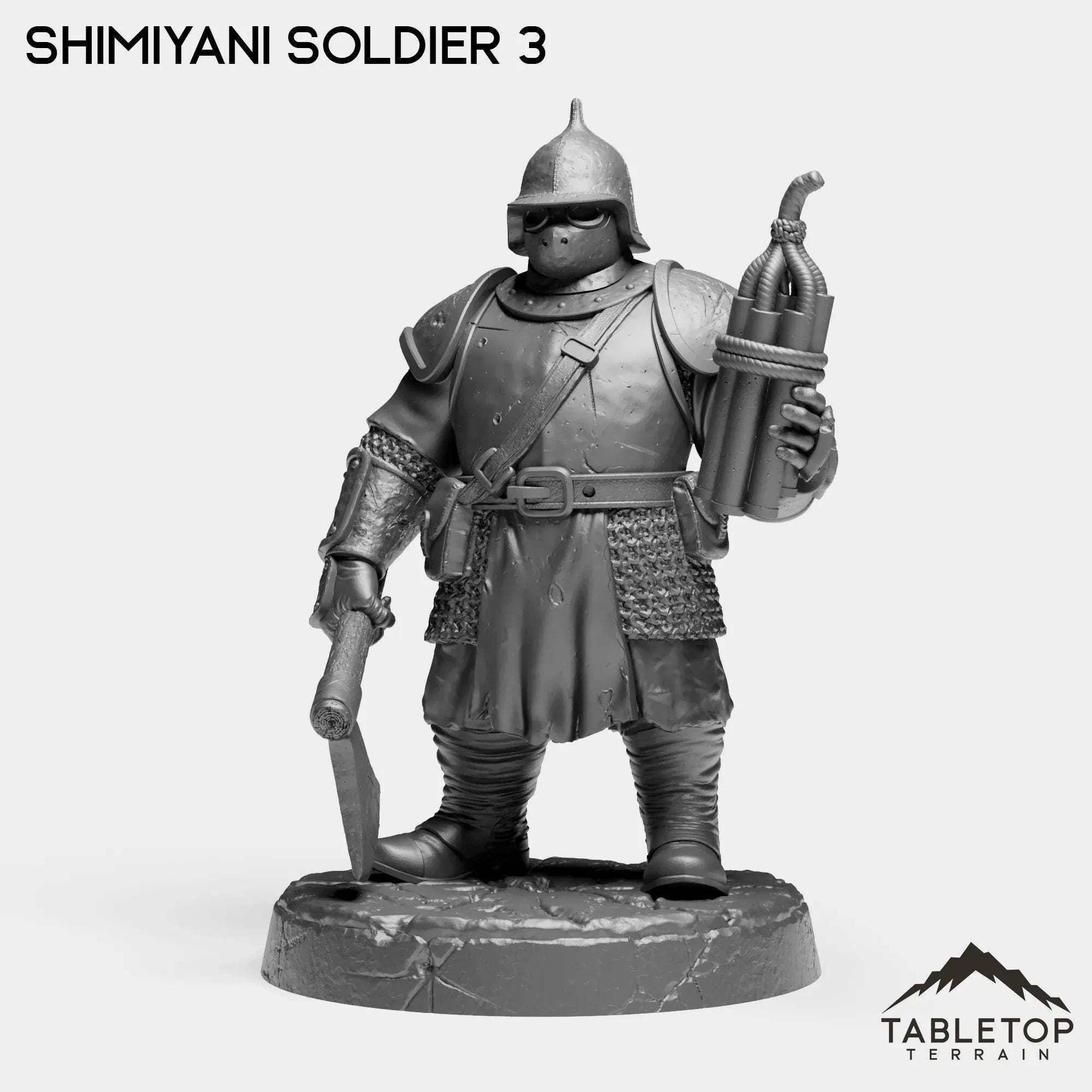 Shimiyayi Soldiers - Alchemical Satrapy - Trench Wars Grimdark Minis ...