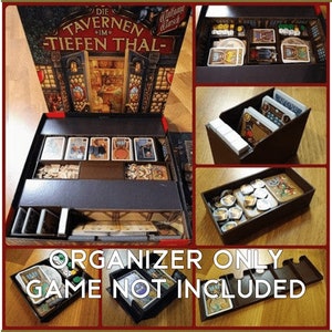 Taverns of Tiefenthal Board Game Insert / Organizer