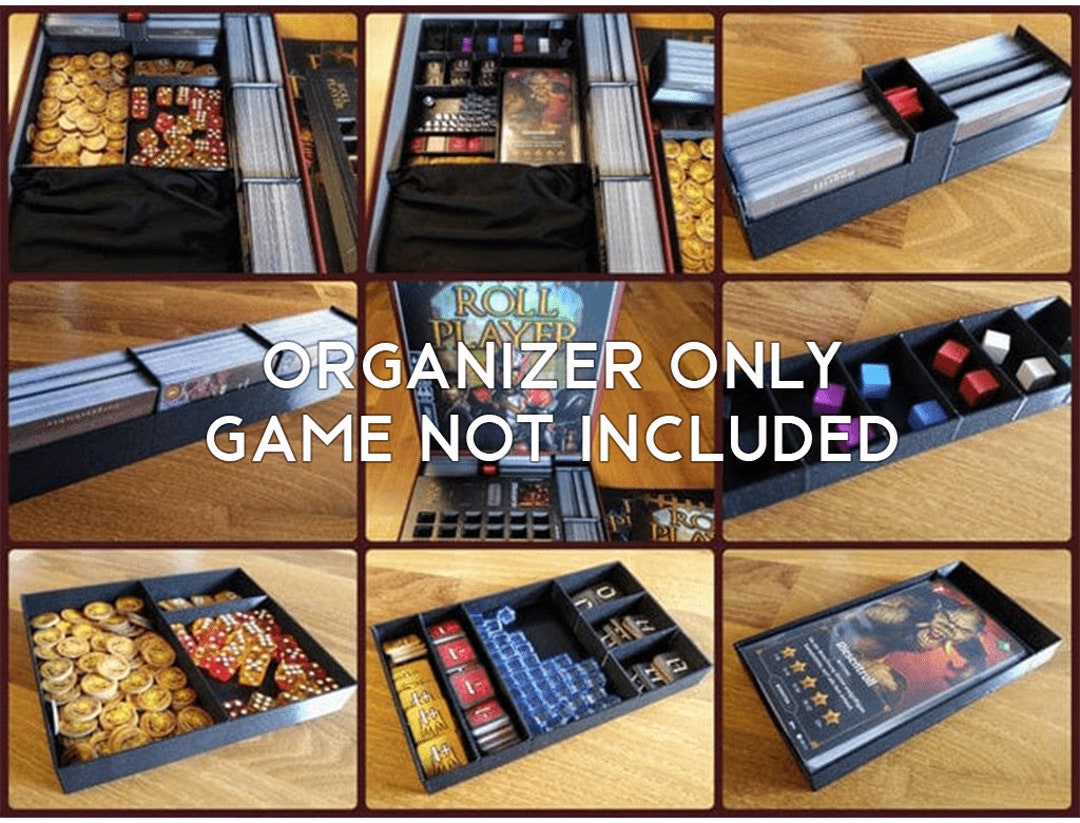 Roll Player With Monsters & Minions Expansion Board Game Insert