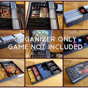 Roll Player with Monsters & Minions Expansion Board Game Insert / Organizer