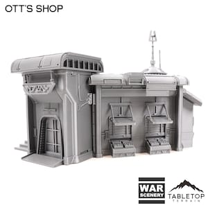 Ott&#39;s Shop - Star Wars Legion Terrain Outer Rim War Scenery  Koboh Lothal Tabletop Terrain Wargame Miniature Scenery