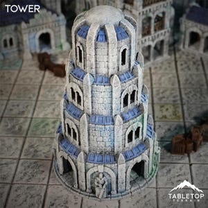 Torn - Kungariket Tor Ithilas - Bordterräng Högfantasi DND 25 mm 28 mm Broderskap Midgård